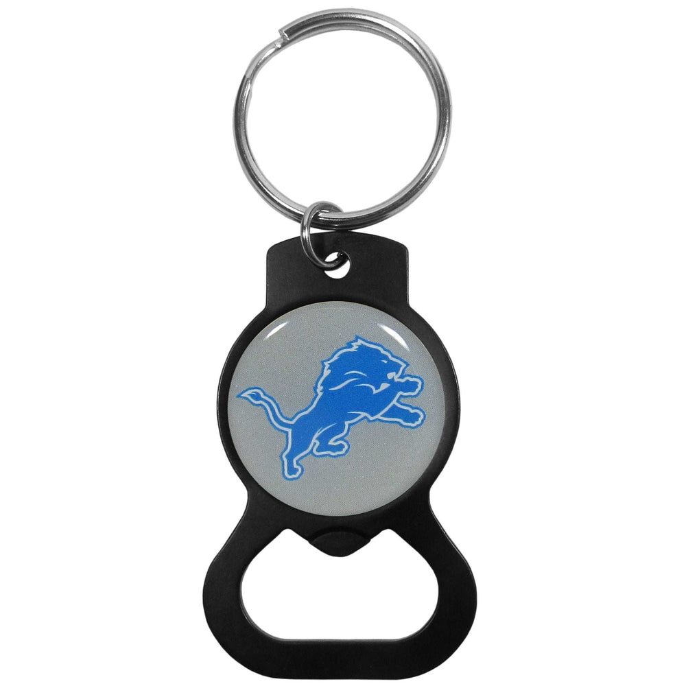 Detroit Lions Bottle Opener Key Chain Black - Detroit Lions - Flyclothing LLC