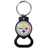 Pittsburgh Steelers Bottle Opener Key Chain Black - Pittsburgh Steelers - Flyclothing LLC
