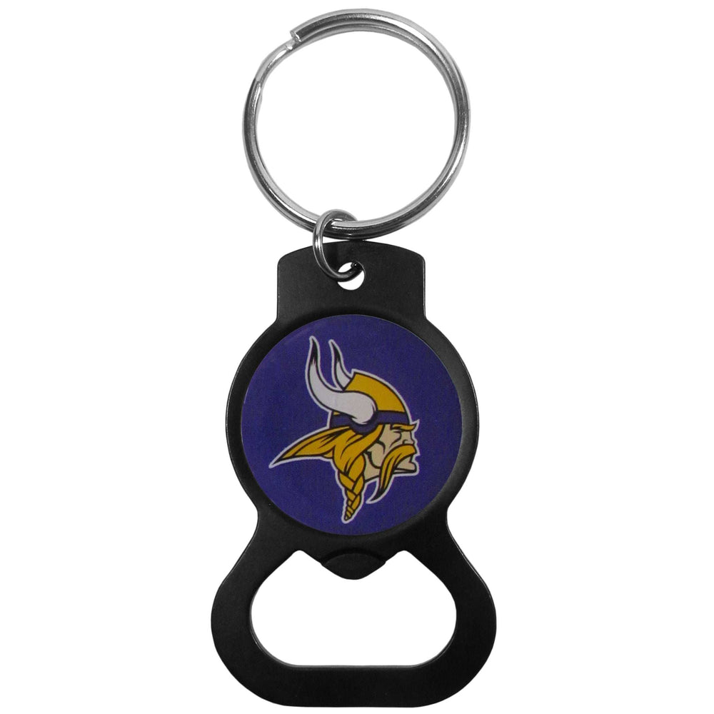 Minnesota Vikings Bottle Opener Key Chain Black - Minnesota Vikings - Flyclothing LLC