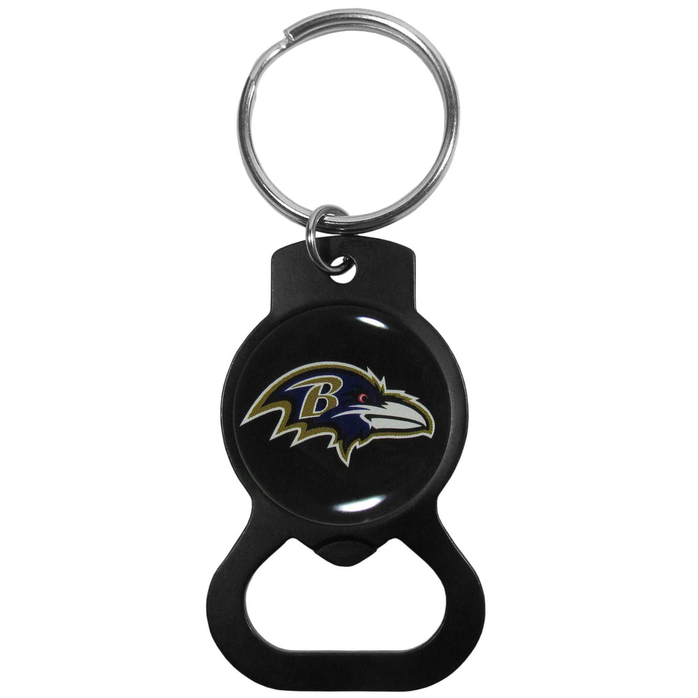 Baltimore Ravens Bottle Opener Key Chain Black - Baltimore Ravens - Flyclothing LLC