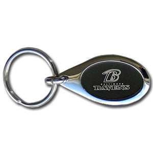 Baltimore Ravens Etched Key Chain - Baltimore Ravens - Flyclothing LLC