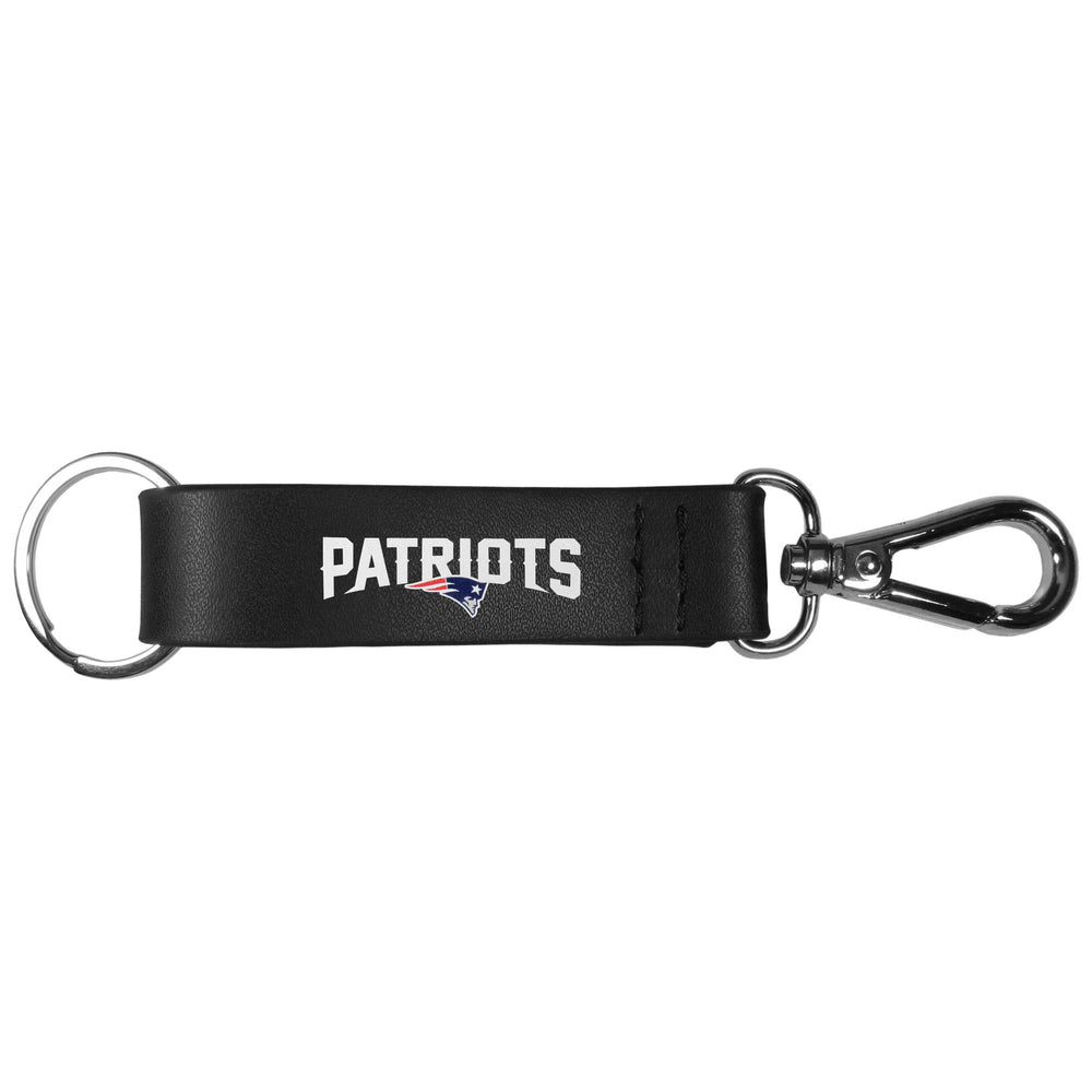 New England Patriots Black Strap Key Chain - New England Patriots - Flyclothing LLC