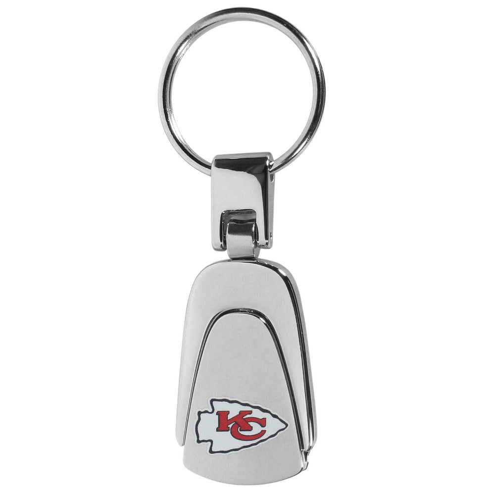 Kansas City Chiefs Steel Teardop Key Chain - Kansas City Chiefs - Flyclothing LLC