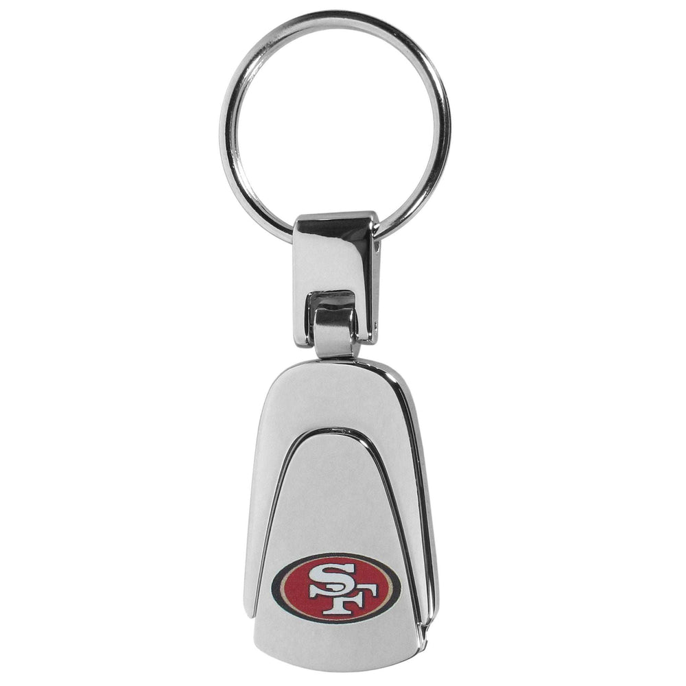 San Francisco 49ers Steel Teardop Key Chain - San Francisco 49ers - Flyclothing LLC