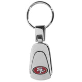 San Francisco 49ers Steel Teardop Key Chain - San Francisco 49ers - Flyclothing LLC