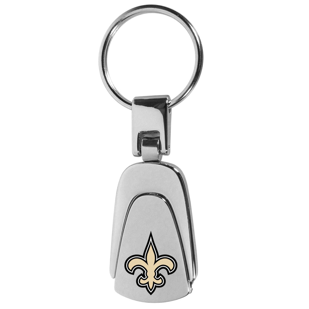 New Orleans Saints Steel Teardop Key Chain - New Orleans Saints - Flyclothing LLC
