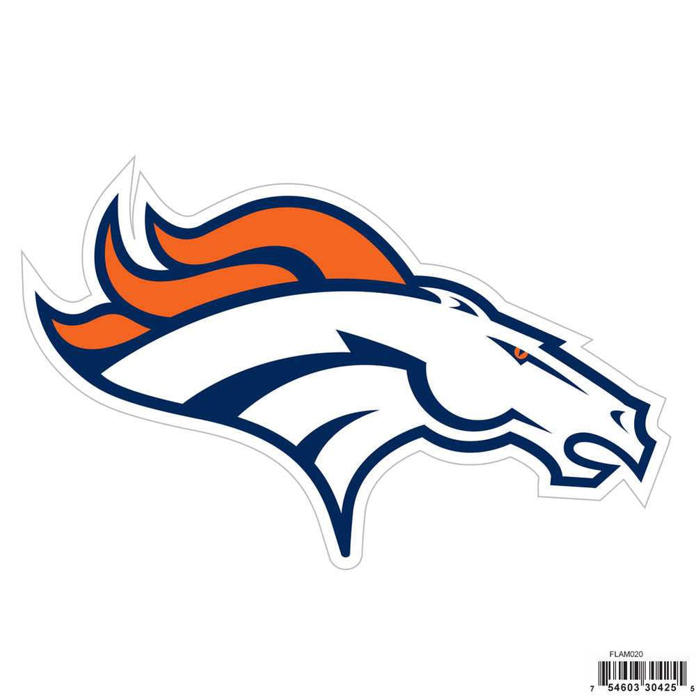 Denver Broncos 8 inch Logo Magnets - Denver Broncos - Flyclothing LLC