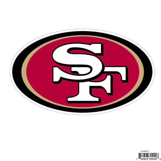 San Francisco 49ers 8 inch Logo Magnets - San Francisco 49ers - Flyclothing LLC