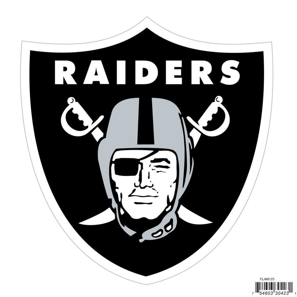 Las Vegas Raiders 8 inch Logo Magnets - Las Vegas Raiders - Flyclothing LLC