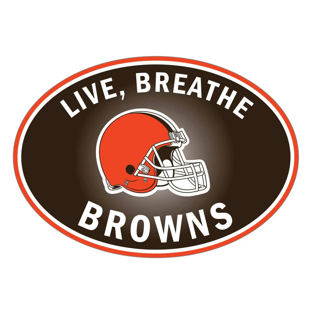 Cleveland Browns Live-Breath Auto Decal - Cleveland Browns - Flyclothing LLC