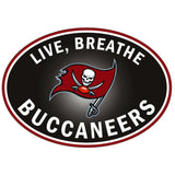 Tampa Bay Buccaneers Live-Breath Auto Decal - Tampa Bay Buccaneers - Flyclothing LLC