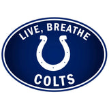 Indianapolis Colts Live-Breath Auto Decal - Indianapolis Colts - Flyclothing LLC