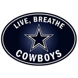 Dallas Cowboys Live-Breath Auto Decal - Dallas Cowboys - Flyclothing LLC