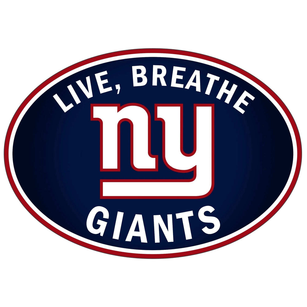New York Giants Live-Breath Auto Decal - New York Giants - Flyclothing LLC