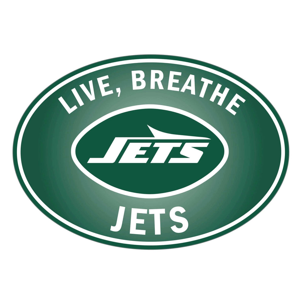 New York Jets Live-Breath Auto Decal - New York Jets - Flyclothing LLC
