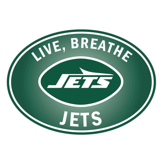 New York Jets Live-Breath Auto Decal - New York Jets - Flyclothing LLC