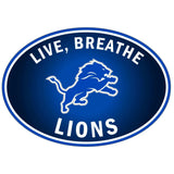 Detroit Lions Live-Breath Auto Decal - Detroit Lions - Flyclothing LLC
