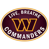 Washington Commanders Live-Breath Auto Decal - Washington Commanders - Flyclothing LLC