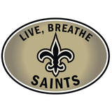 New Orleans Saints Live-Breath Auto Decal - New Orleans Saints - Flyclothing LLC