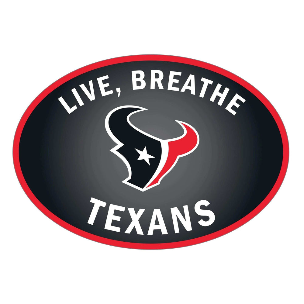 Houston Texans Live-Breath Auto Decal - Houston Texans - Flyclothing LLC