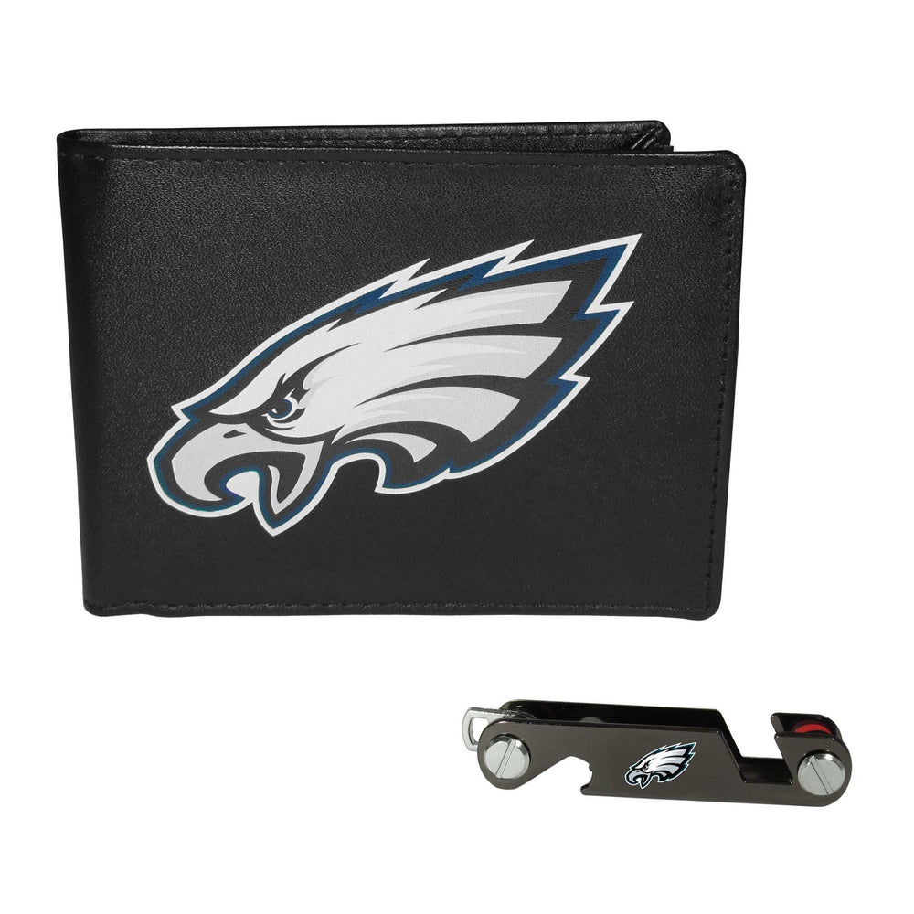 Philadelphia Eagles Leather Bi-fold Wallet & Key Organizer - Philadelphia Eagles - Flyclothing LLC