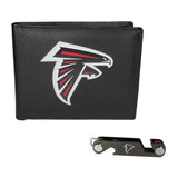 Atlanta Falcons Leather Bi-fold Wallet & Key Organizer - Atlanta Falcons - Flyclothing LLC