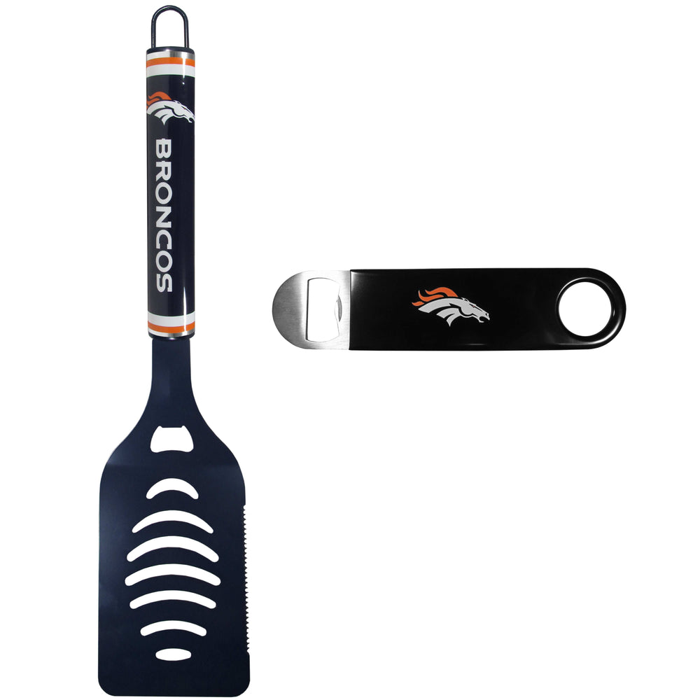 Denver Broncos Logo Spatula w/Bottle Opener - Denver Broncos - Flyclothing LLC