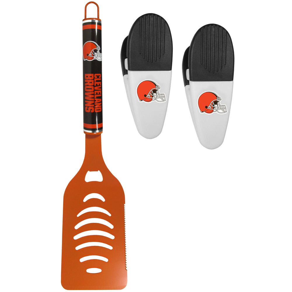 Cleveland Browns Logo Spatula/Chip Clips - Cleveland Browns - Flyclothing LLC