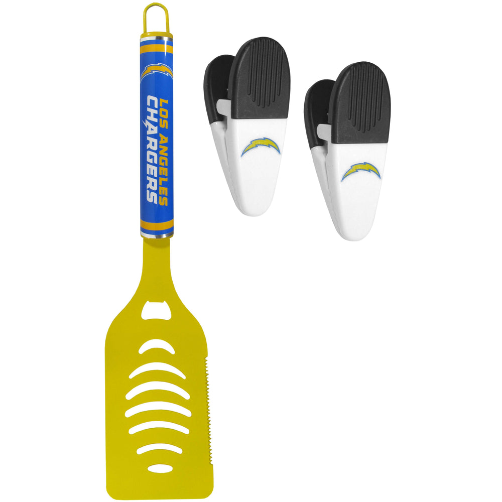 Los Angeles Chargers Logo Spatula/Chip Clips - Los Angeles Chargers - Flyclothing LLC