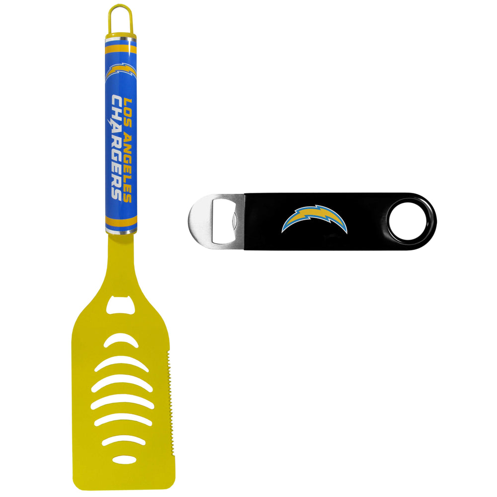 Los Angeles Chargers Logo Spatula w/Bottle Opener - Los Angeles Chargers - Flyclothing LLC