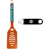 Miami Dolphins Logo Spatula w/Bottle Opener - Miami Dolphins - Flyclothing LLC