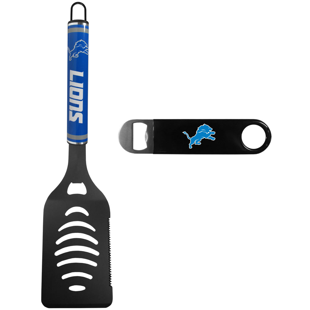 Detroit Lions Logo Spatula w/Bottle Opener - Detroit Lions - Flyclothing LLC
