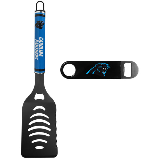 Carolina Panthers Logo Spatula w/Bottle Opener - Carolina Panthers - Flyclothing LLC