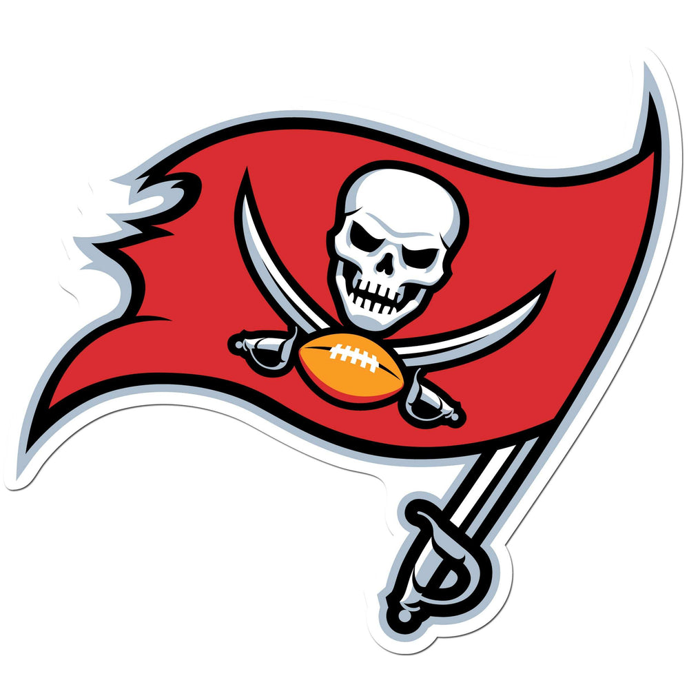 Tampa Bay Buccaneers 8 inch Auto Decal - Tampa Bay Buccaneers - Flyclothing LLC