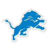 Detroit Lions 8 inch Auto Decal - Detroit Lions - Flyclothing LLC