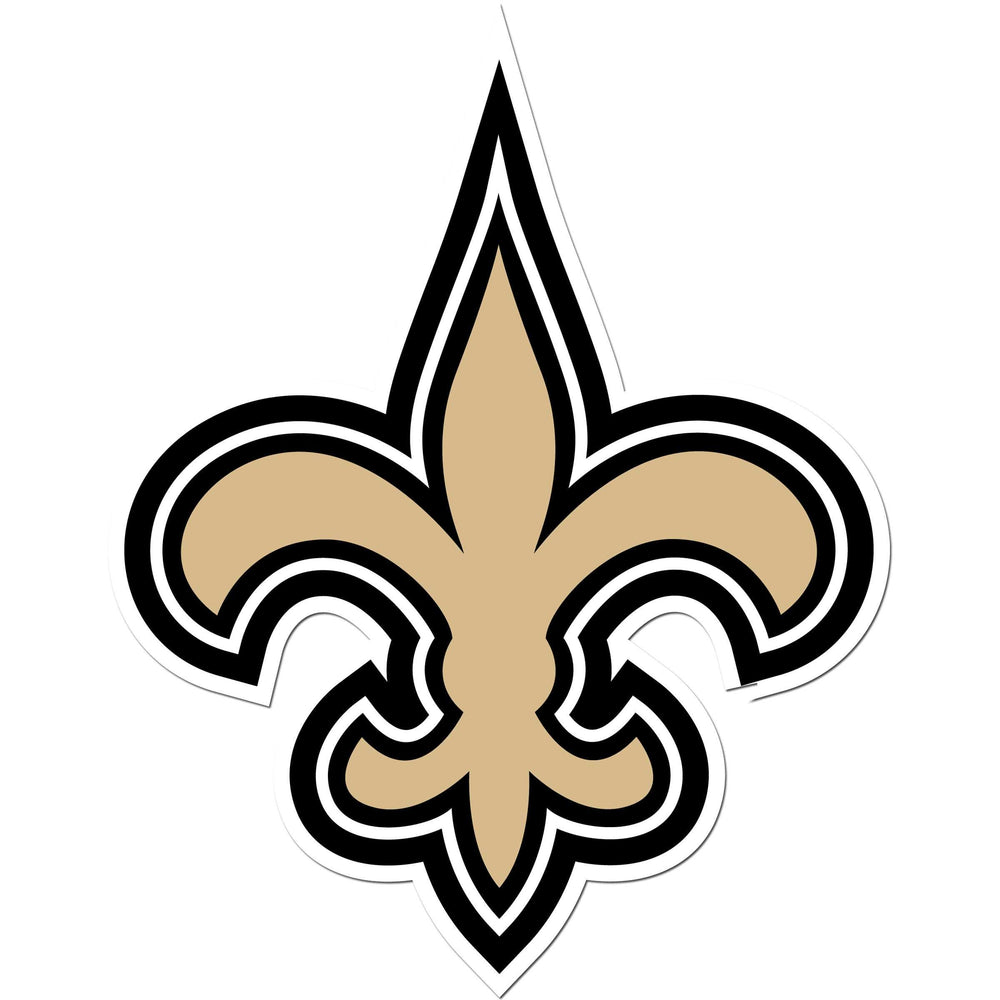 New Orleans Saints 8 inch Auto Decal - New Orleans Saints - Flyclothing LLC