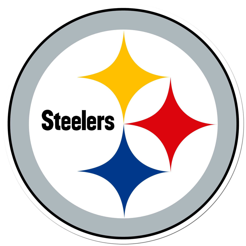 Pittsburgh Steelers 8 inch Auto Decal - Pittsburgh Steelers - Flyclothing LLC