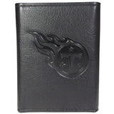 Tennessee Titans Embossed Leather Tri-fold Wallet - Tennessee Titans - Flyclothing LLC