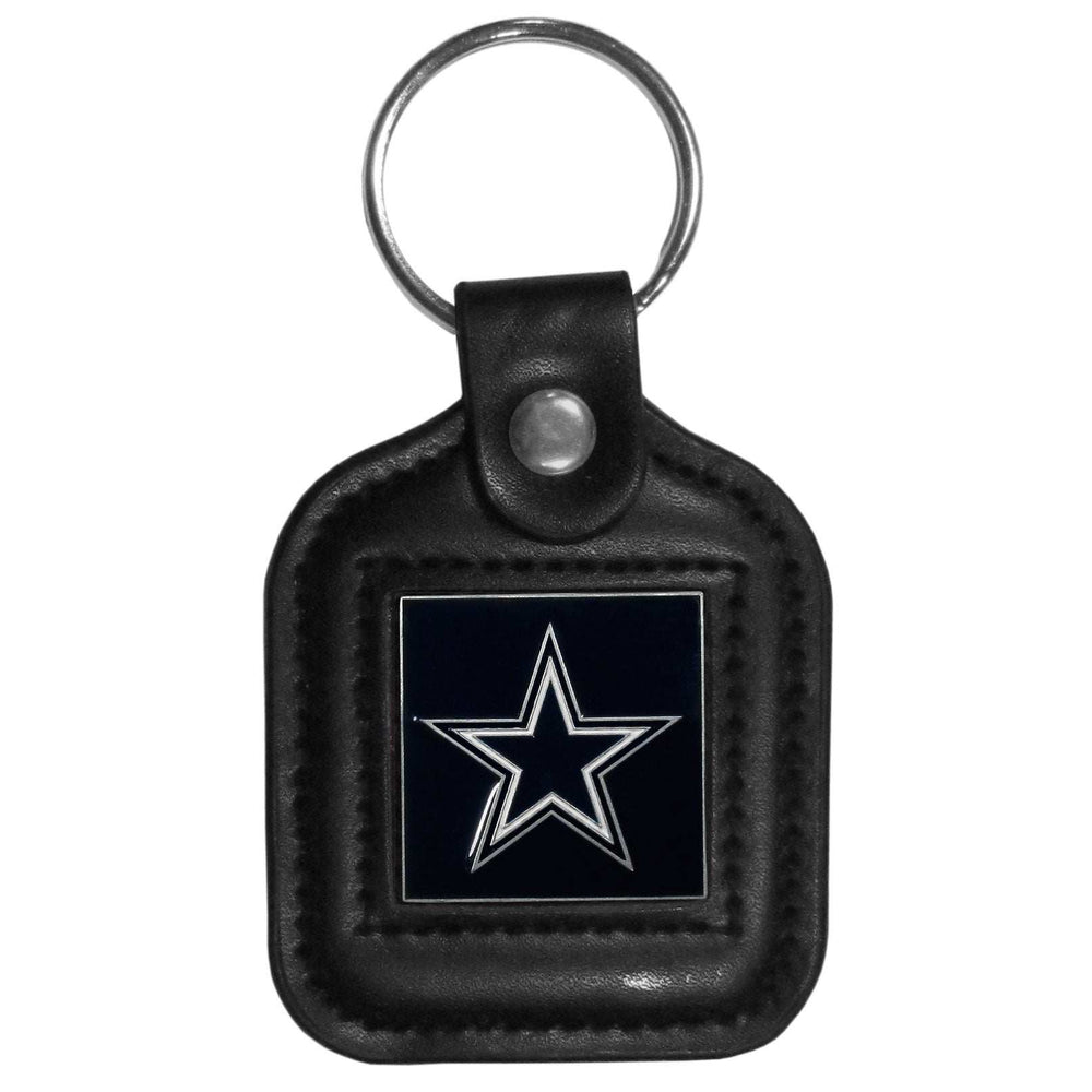 Dallas Cowboys Square Leatherette Key Chain - Dallas Cowboys - Flyclothing LLC