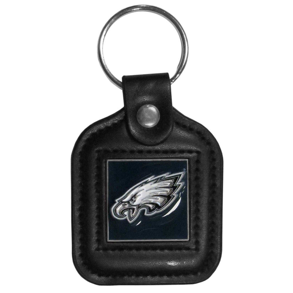 Philadelphia Eagles Square Leatherette Key Chain - Philadelphia Eagles - Flyclothing LLC