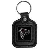 Atlanta Falcons Square Leatherette Key Chain - Atlanta Falcons - Flyclothing LLC