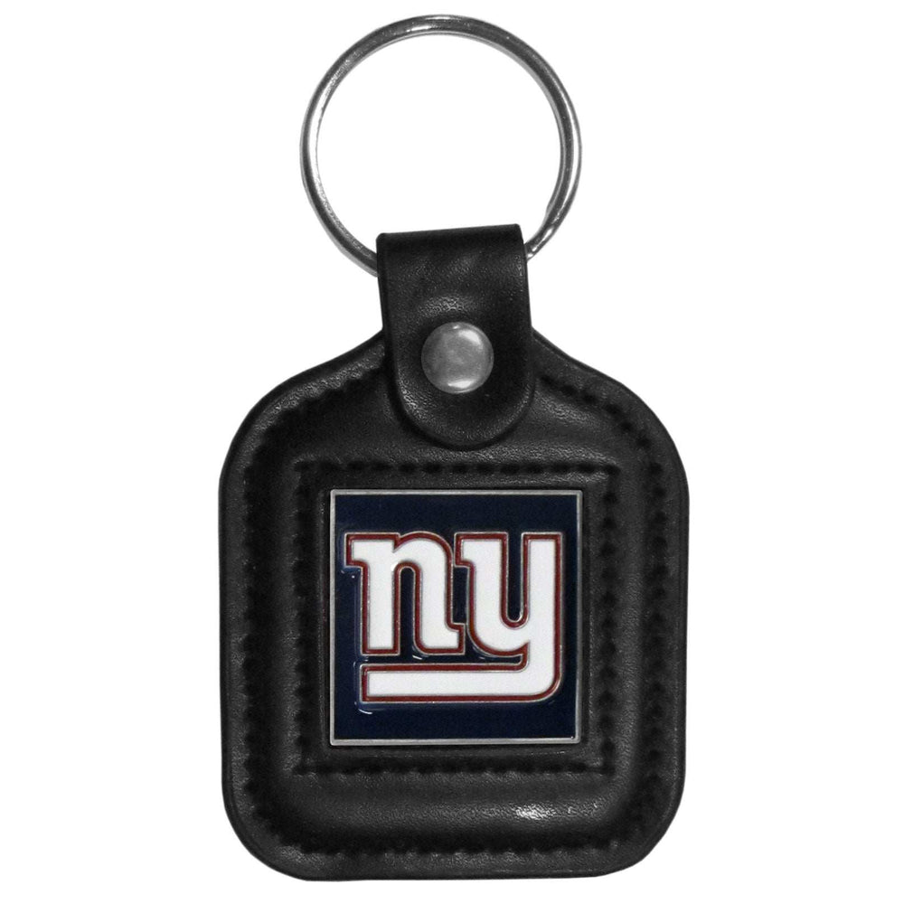 New York Giants Square Leatherette Key Chain - New York Giants - Flyclothing LLC