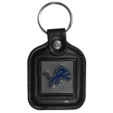 Detroit Lions Square Leatherette Key Chain - Detroit Lions - Flyclothing LLC