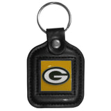 Green Bay Packers Square Leatherette Key Chain - Green Bay Packers - Flyclothing LLC