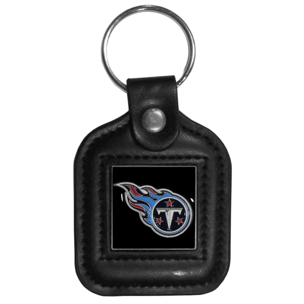 Tennessee Titans Square Leatherette Key Chain - Tennessee Titans - Flyclothing LLC