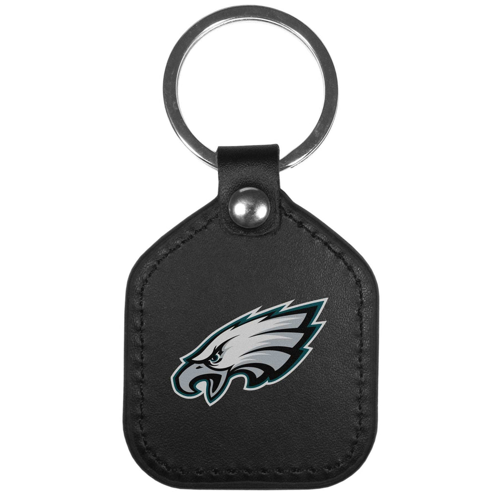 Philadelphia Eagles Leather Square Key Chains - Philadelphia Eagles - Flyclothing LLC