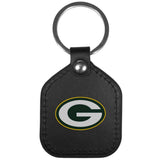 Green Bay Packers Leather Square Key Chains - Green Bay Packers - Flyclothing LLC