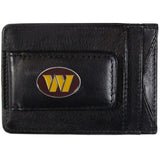 Washington Commanders Leather Cash & Cardholder - Siskiyou Buckle - Flyclothing LLC