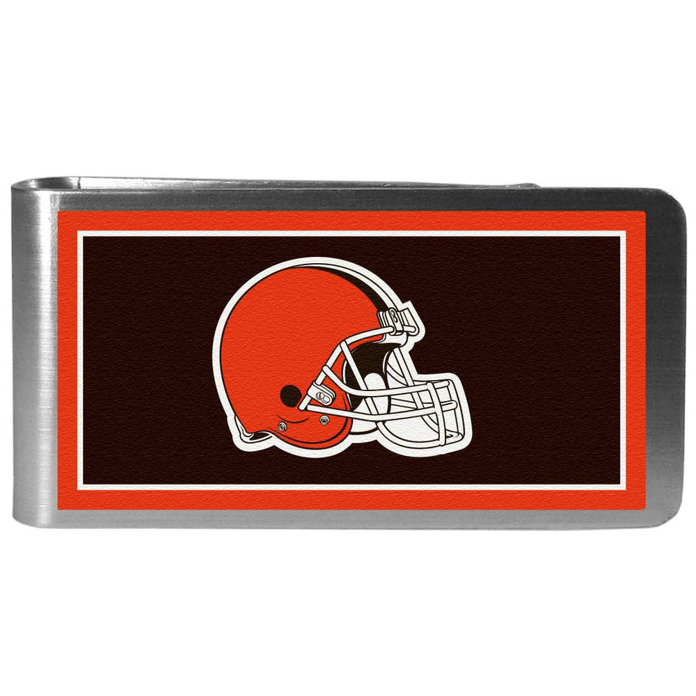 Cleveland Browns Steel Logo Money Clips - Cleveland Browns - Flyclothing LLC
