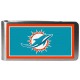 Miami Dolphins Steel Logo Money Clips - Miami Dolphins - Flyclothing LLC